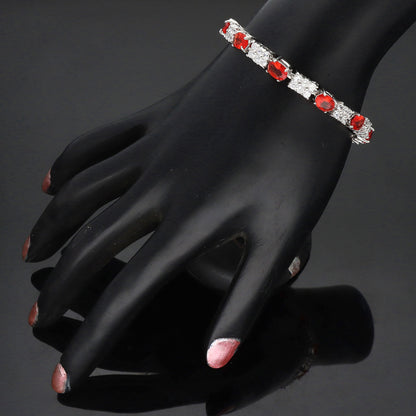 Zirconia Chain Bracelet