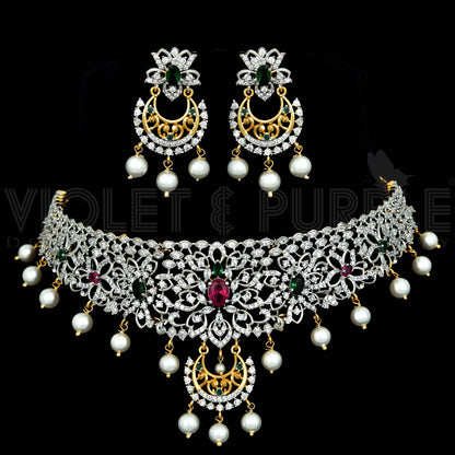 Zirconia Choker Set