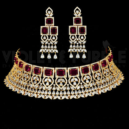Zirconia Choker Set