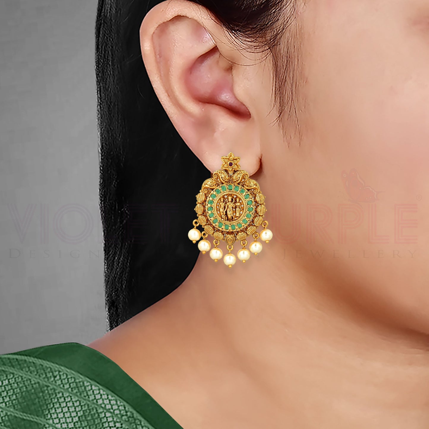 Designer Ramparivar Antique Choker Set 99080
