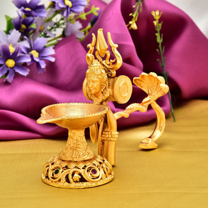 Shiv Temple Diya Lamp