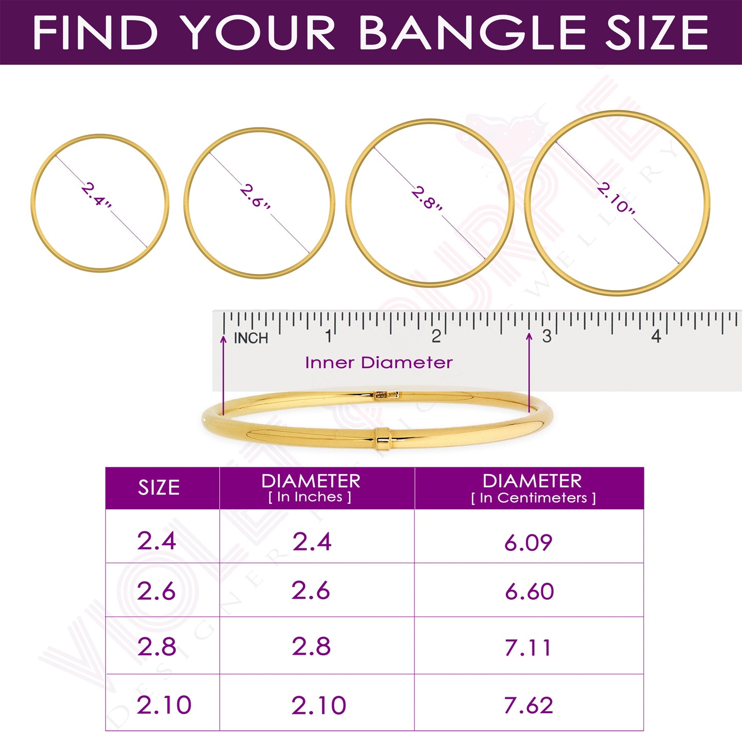 Zirconia Kada Bangle ZBGL10777