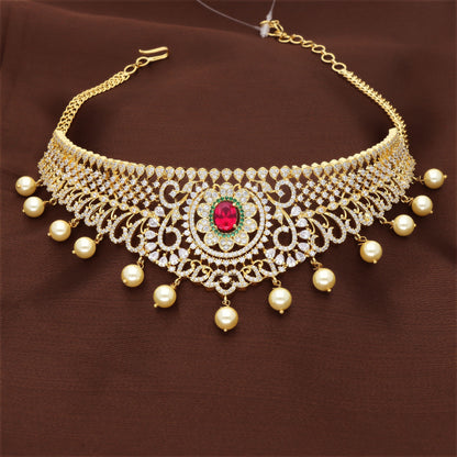 Zirconia Choker Set